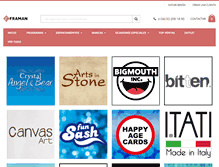 Tablet Screenshot of framan.es